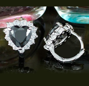 $22.00 for One Carat Sapphire Stud Earrings from Style & Jewels ($134.95 Value)